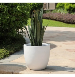 CONCRETE ROUND SHAPE PLANTER